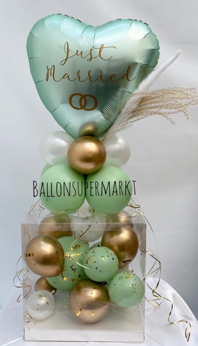 luftballons-ballondeko-hochzeit-just-married