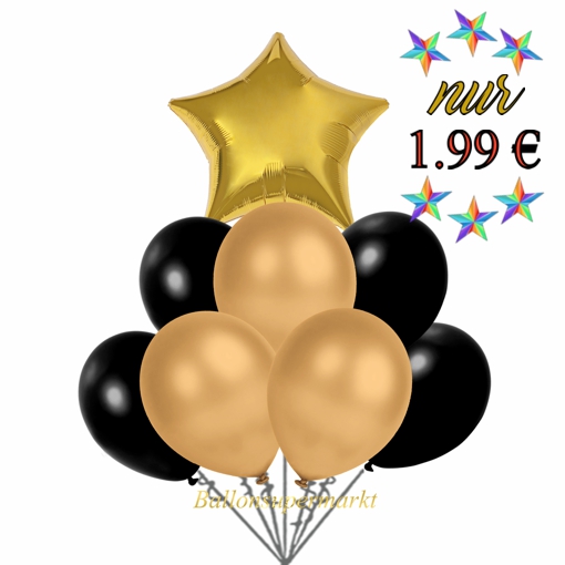 Luftballons Silvester Partyset 22